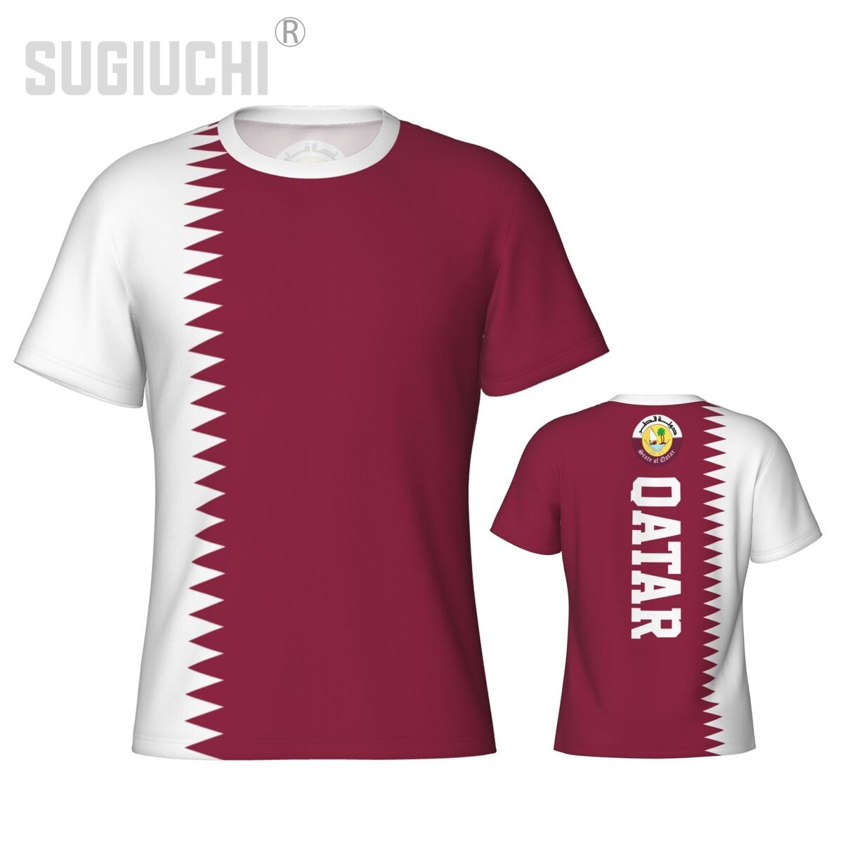 Tight Sports T-shirt Qatar Fla - 3D Printing Qatar 评论和价格