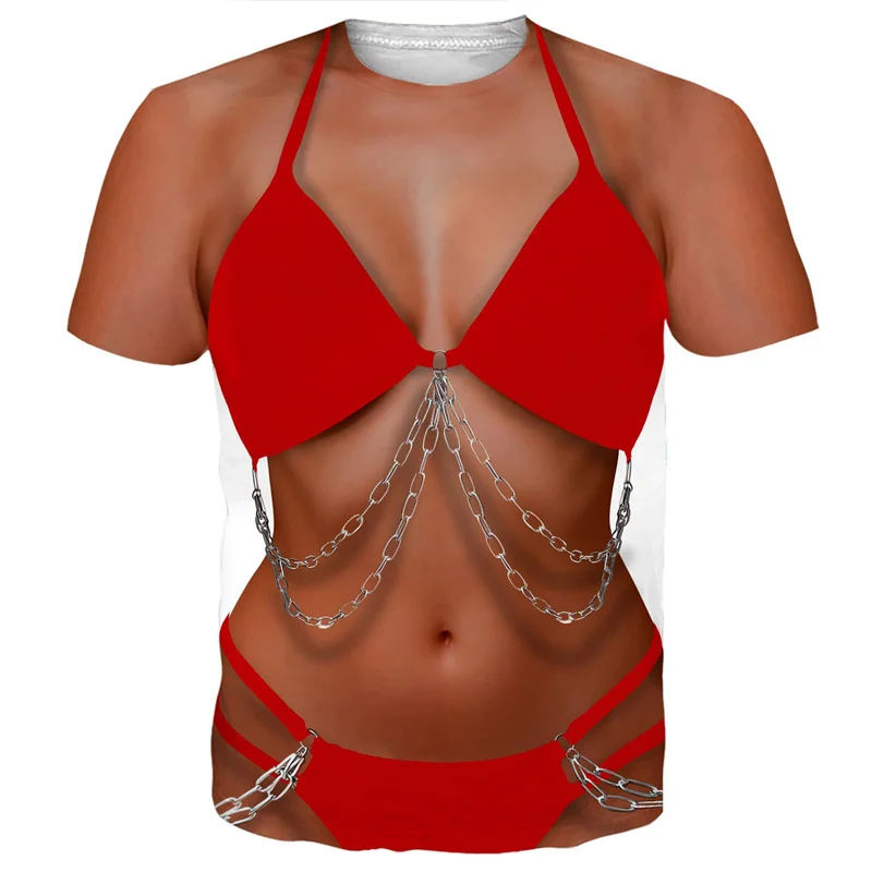 Funny graphic bikini t shirts  - 3D Printing Abs 评论和价格