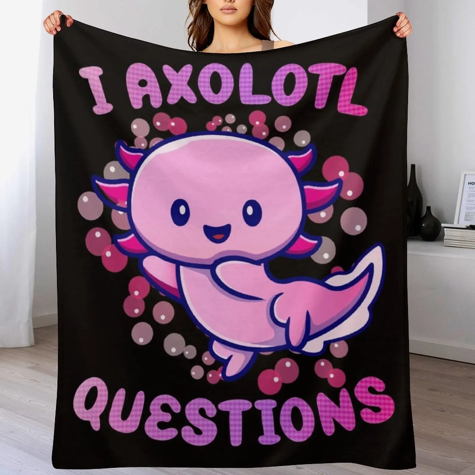 i axolotl questions Throw Blan - 3D Printing Question 评论和价格