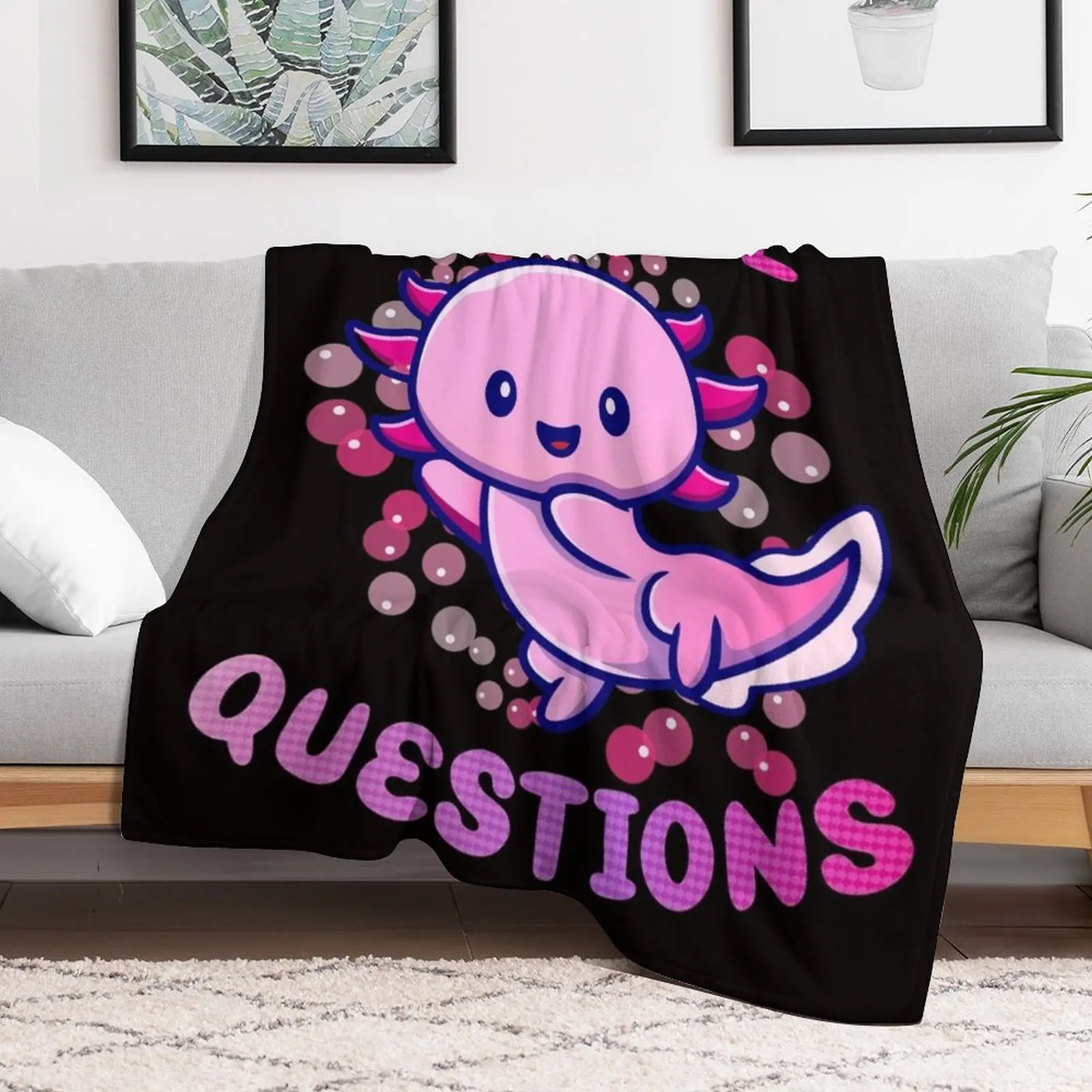 i axolotl questions Throw Blan - 3D Printing Question 评论和价格