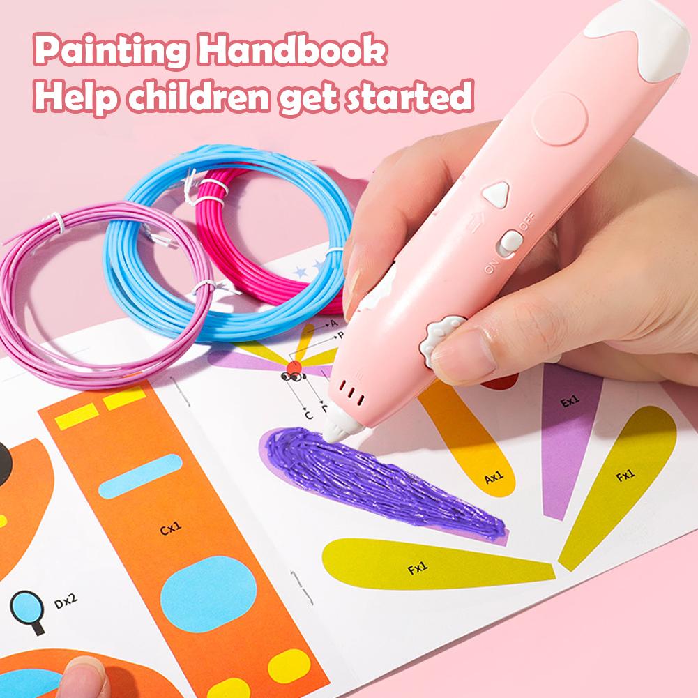 Smart DIY 3D Printing Pen Graf - 3D Printing Drawing 评论和价格