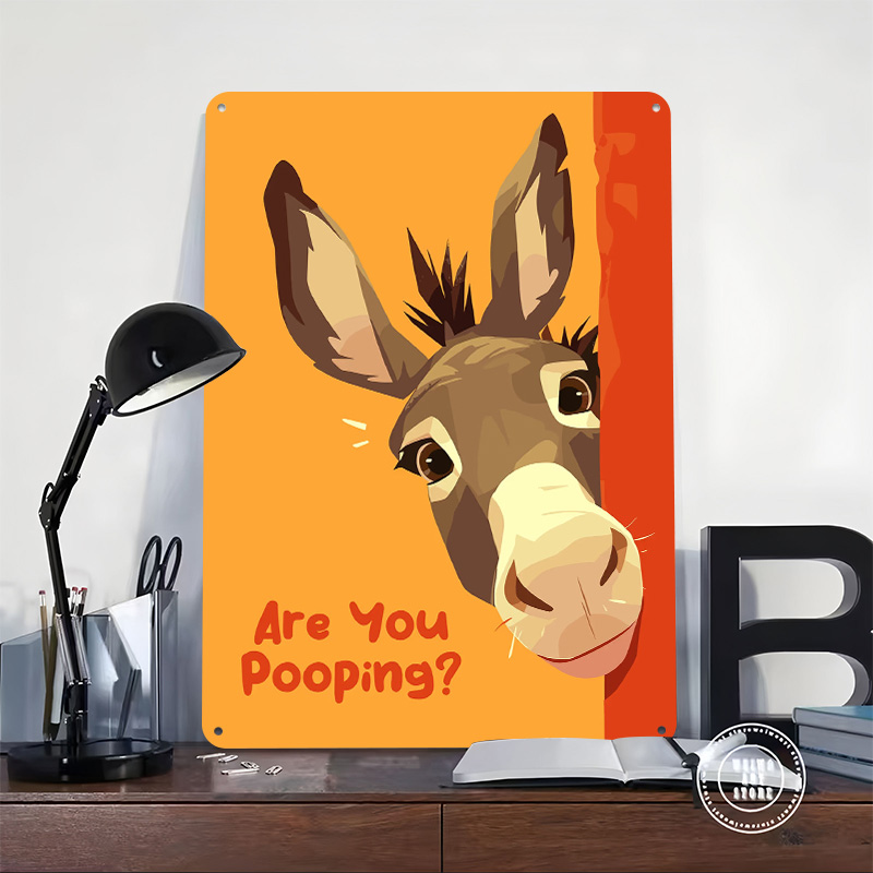 Funny Donkey Cartoon With Ques - 3D Printing Question 评论和价格