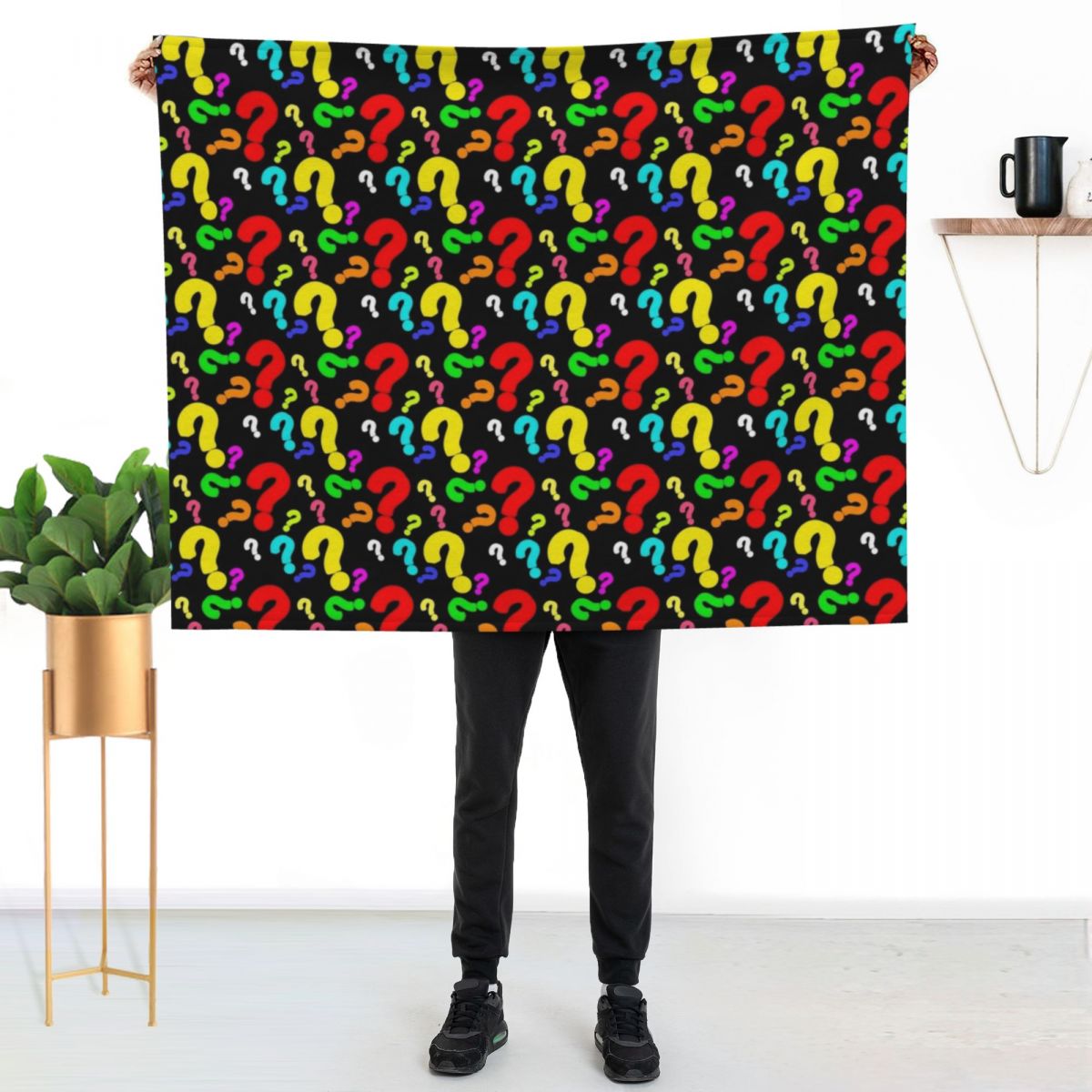 Colorful Question Mark Pattern - 3D Printing Question 评论和价格