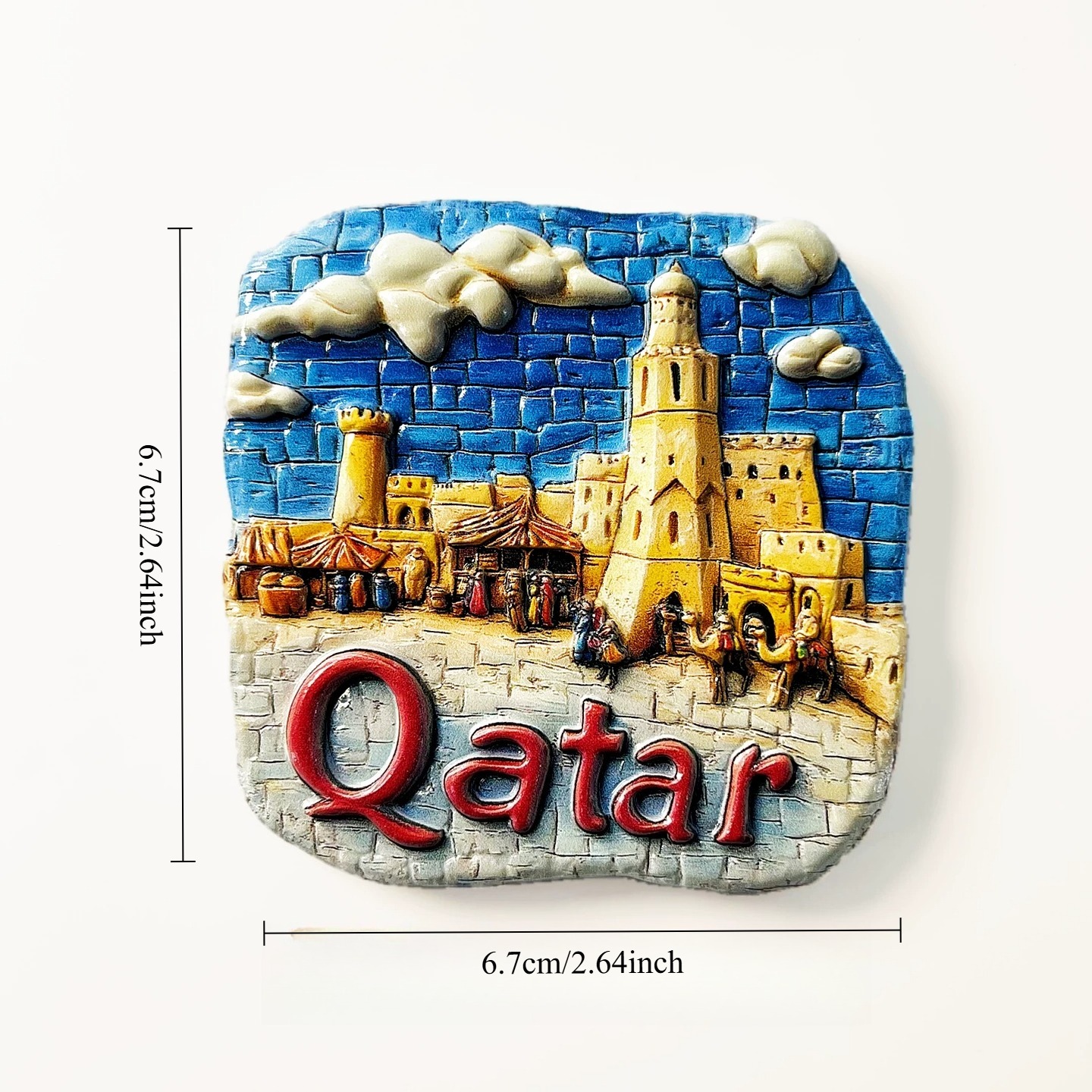 Qatar 3D Fridge Magnets Orname - 3D Printing Qatar 评论和价格