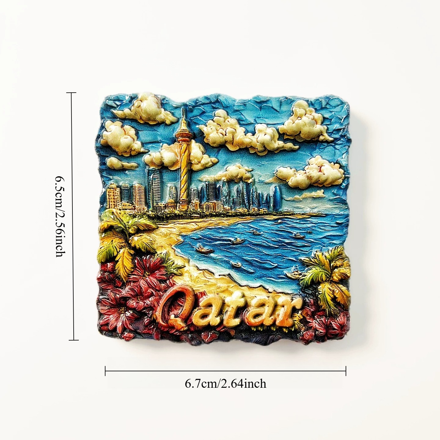 Qatar 3D Fridge Magnets Orname - 3D Printing Qatar 评论和价格