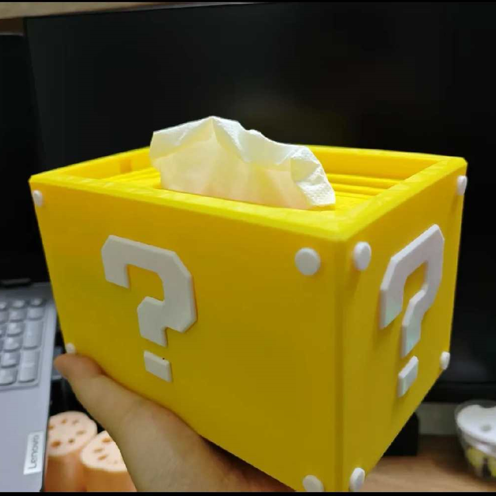 3D Printed Question Tissue Box - 3D Printing Question 评论和价格