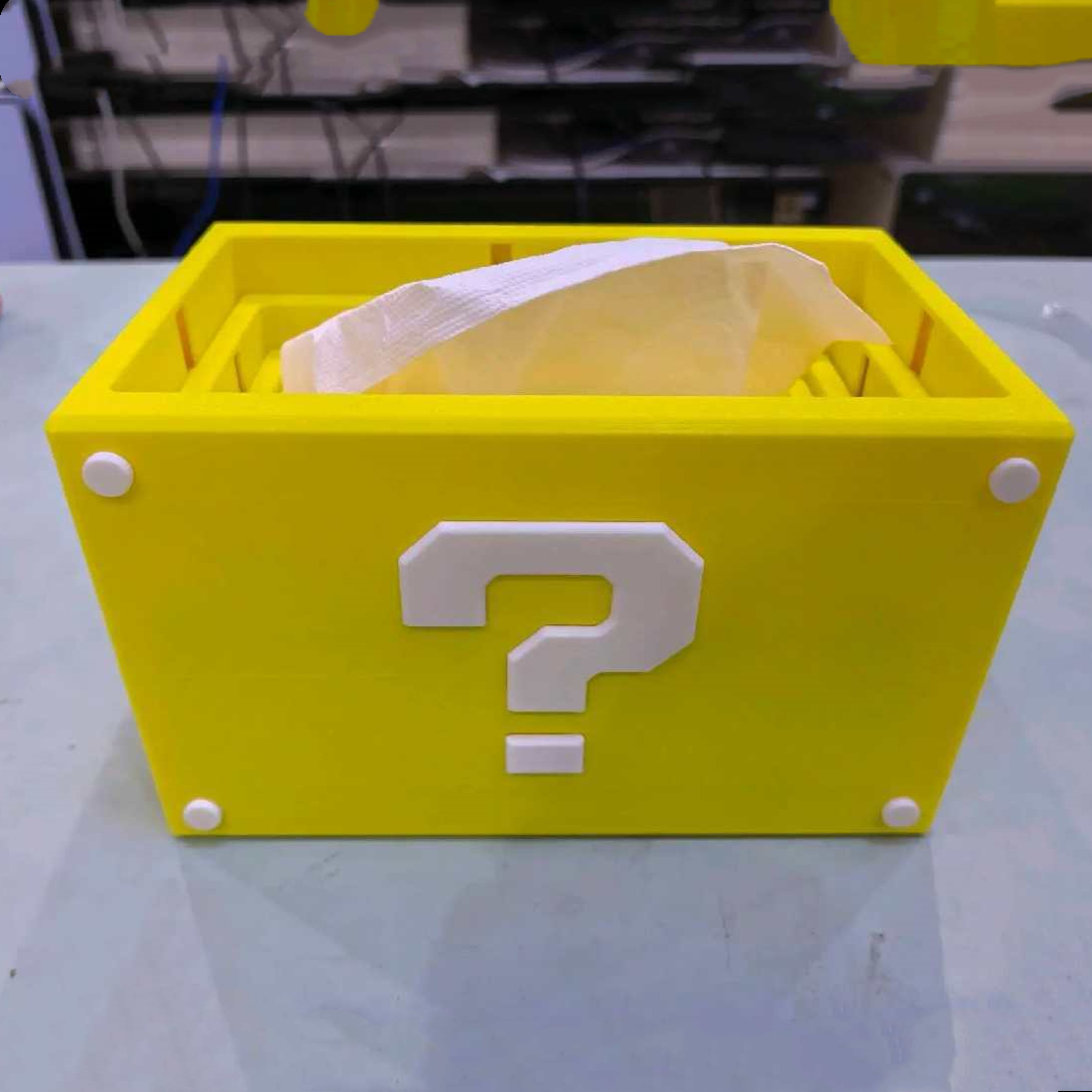 3D Printed Question Tissue Box - 3D Printing Question 评论和价格