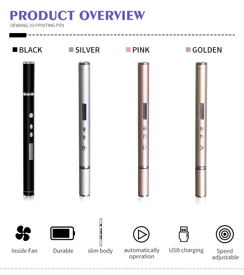 Wholesale High Quality Hot Sel - 3D Printing Pen For Adults 评论和价格