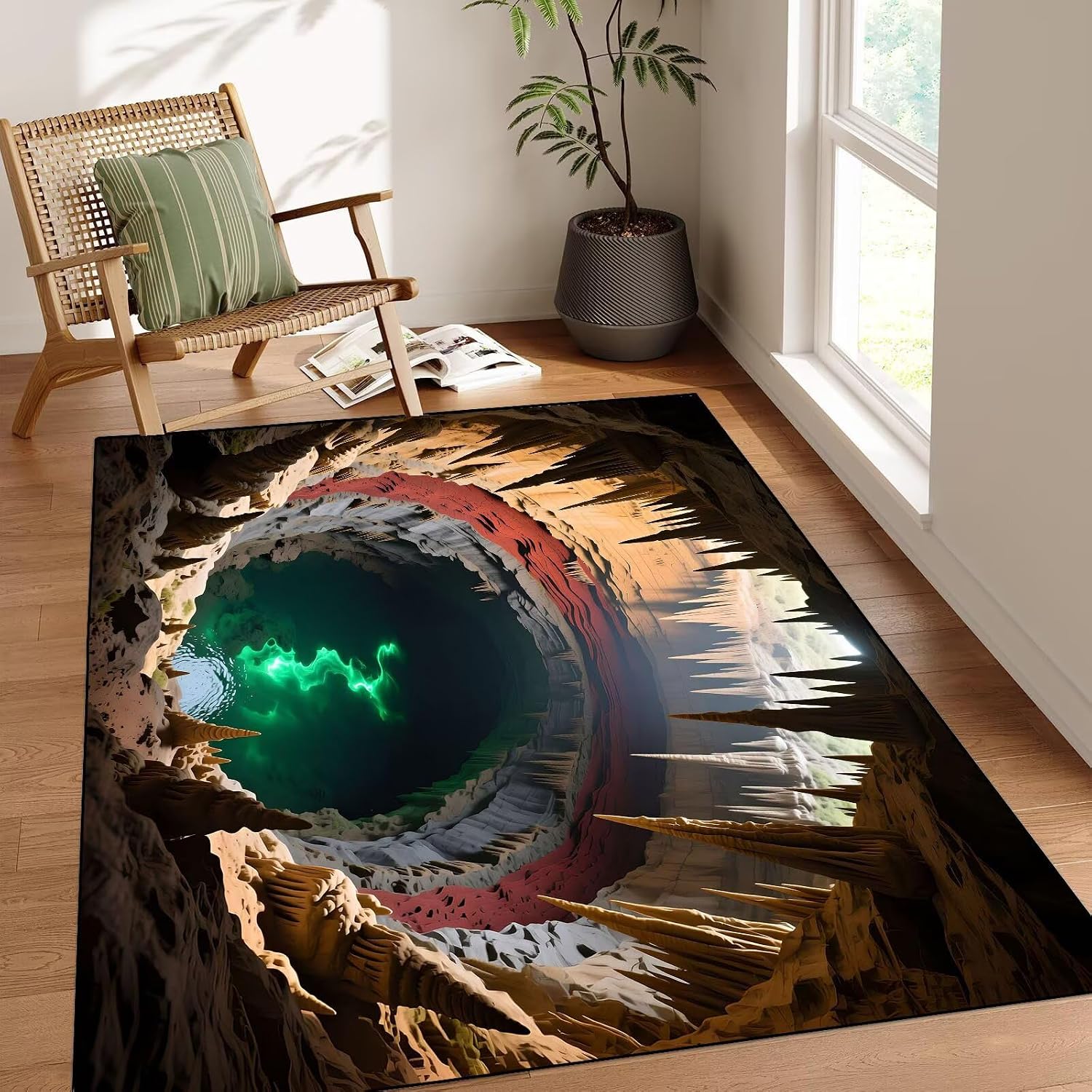 3D Optical Illusion Carpet Liv - 3D Printing Online Design 评论和价格