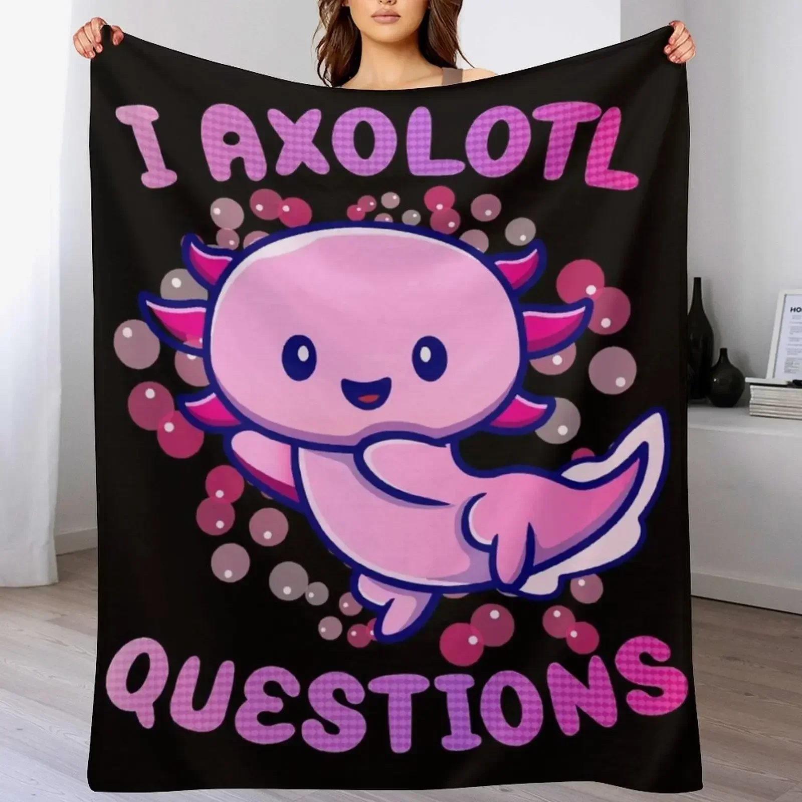 i axolotl questions Throw Blan - 3D Printing Question 评论和价格