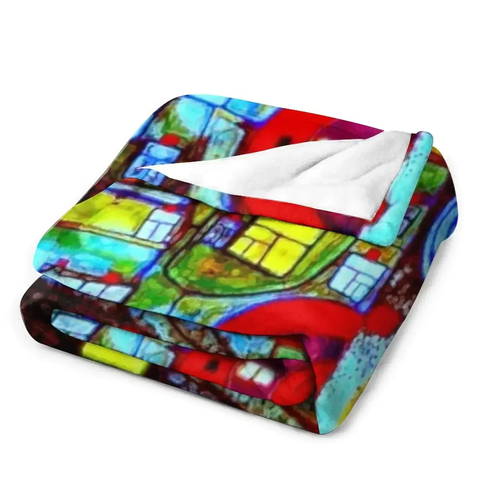 Qatar 813 neon Throw Blanket L - 3D Printing Qatar 评论和价格