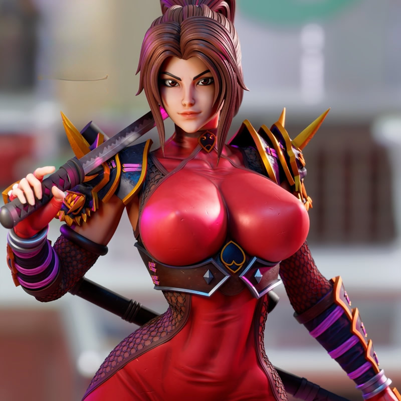 2 Styles Game Character 6125 T - 3D Printing Abs 评论和价格
