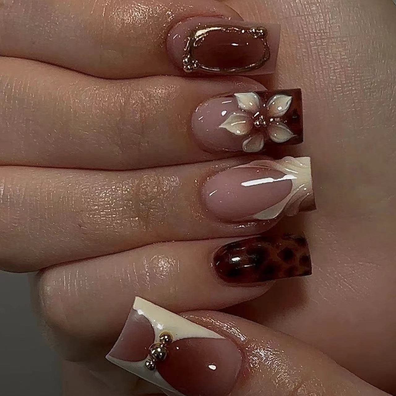 Short square fake nails for wo - 3D Printing Abs 评论和价格