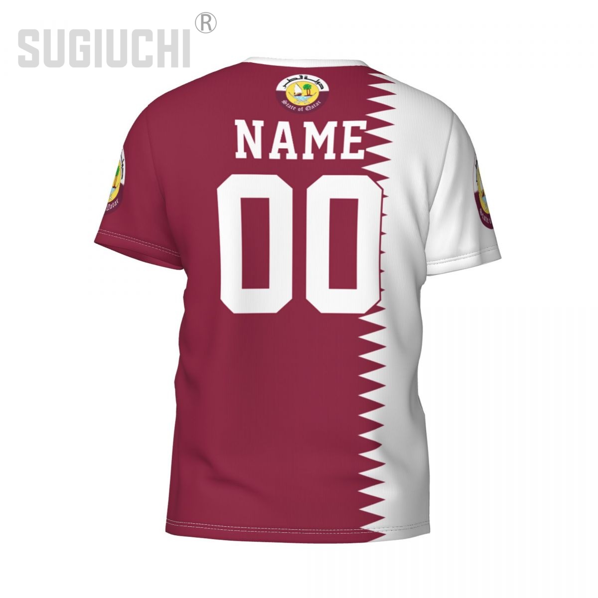 Custom Name Number Qatar Flag  - 3D Printing Qatar 评论和价格